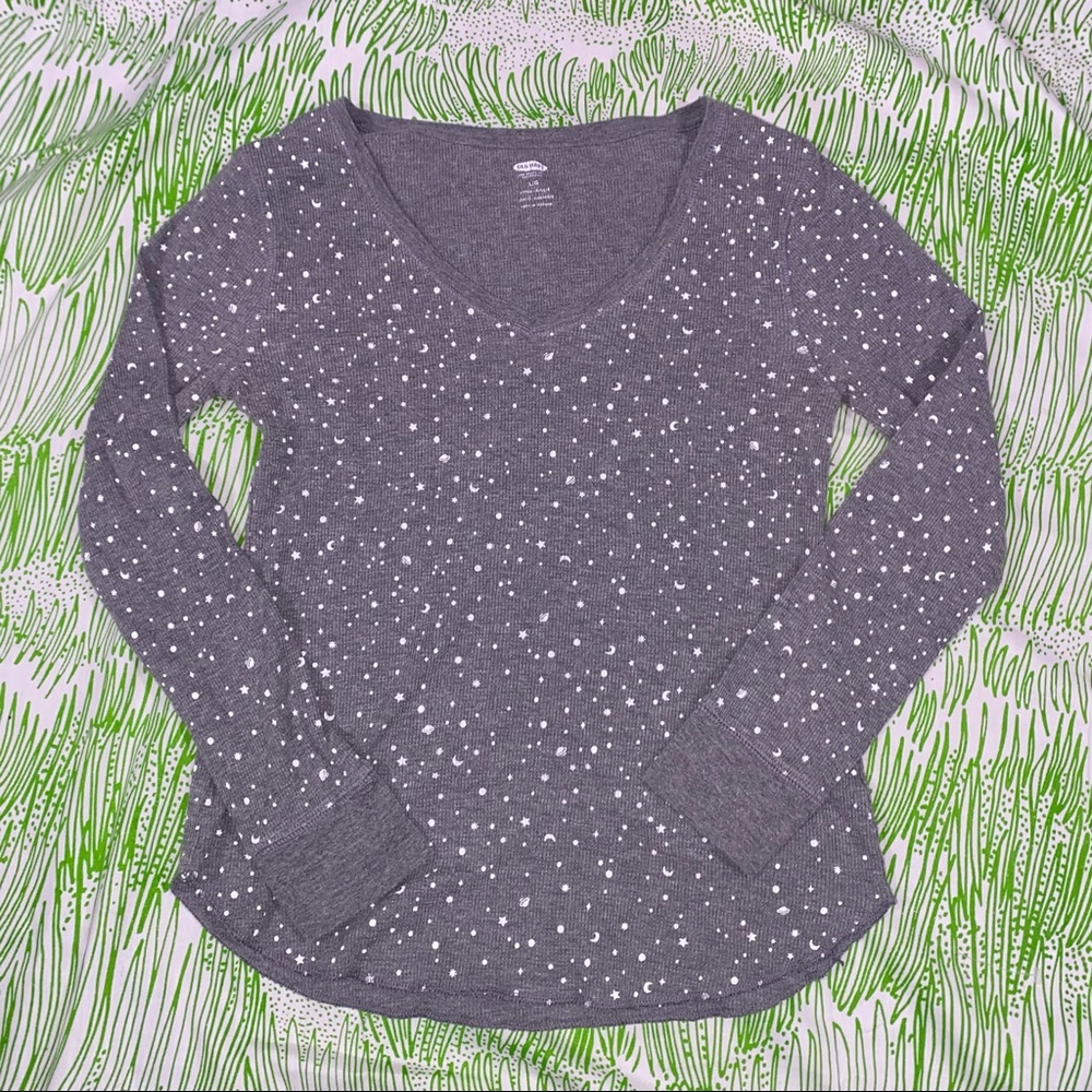 Old Navy Solar System thermal shirt L fitted